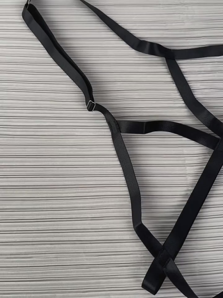 Men's Lace Bra Thongs Underwear Suit - QQNY020