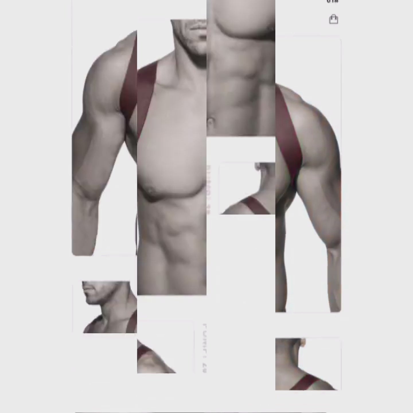 Men's Sexy Shoulder Chest Strap Top - YNY139