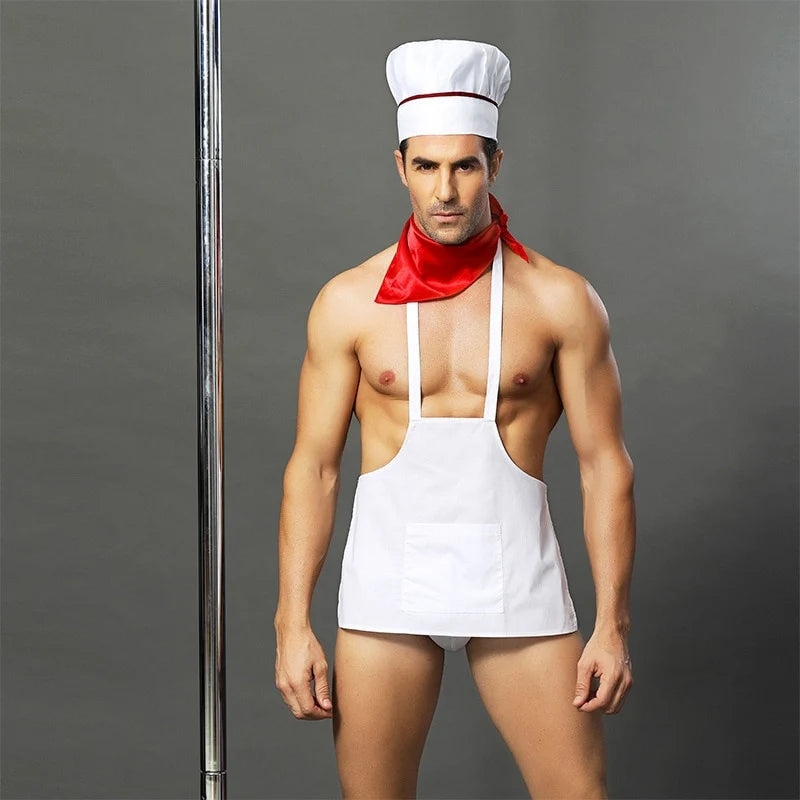 Sexy Gay Chef Costume - ZF019 - YDressup