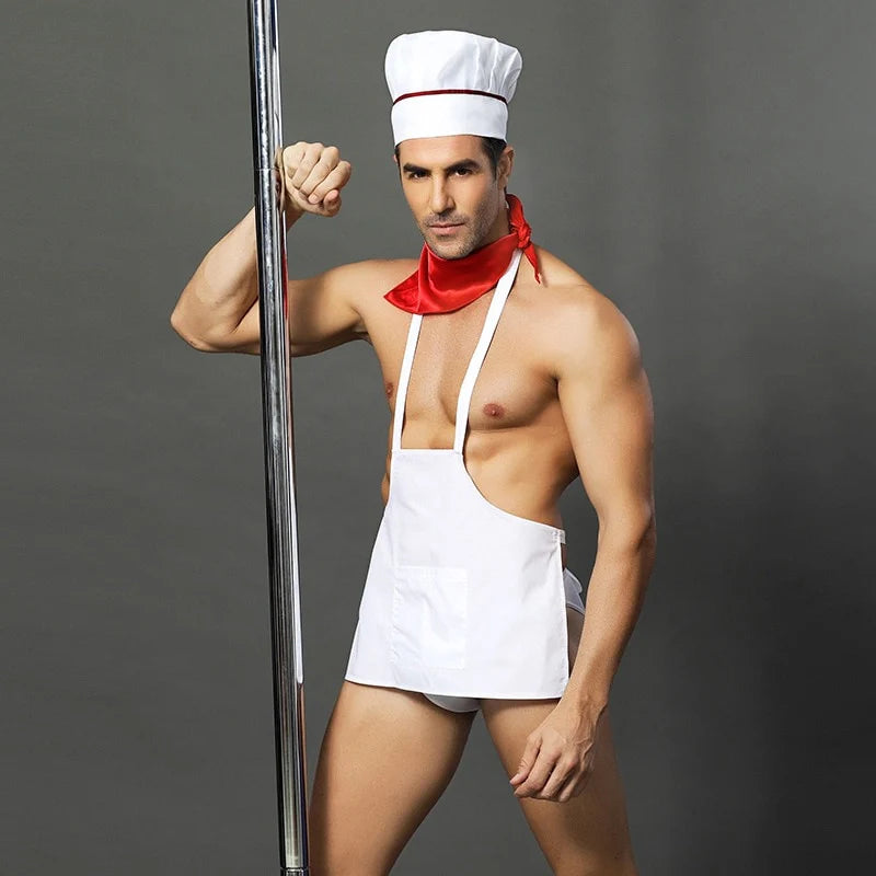 Sexy Gay Chef Costume - ZF019 - YDressup
