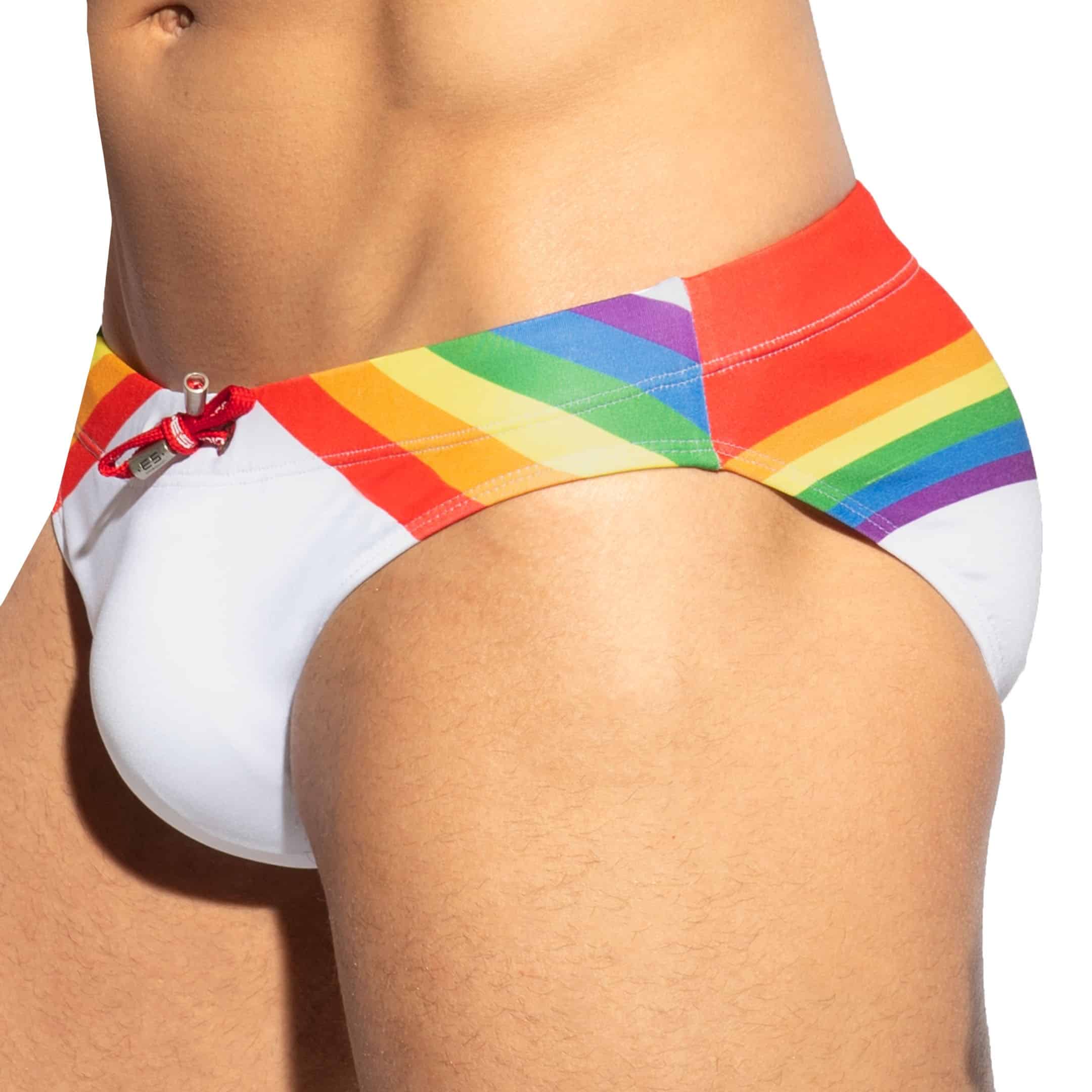 Rainbow Swim Briefs – Low Rise Sexy Fit - YK069 - YDressup