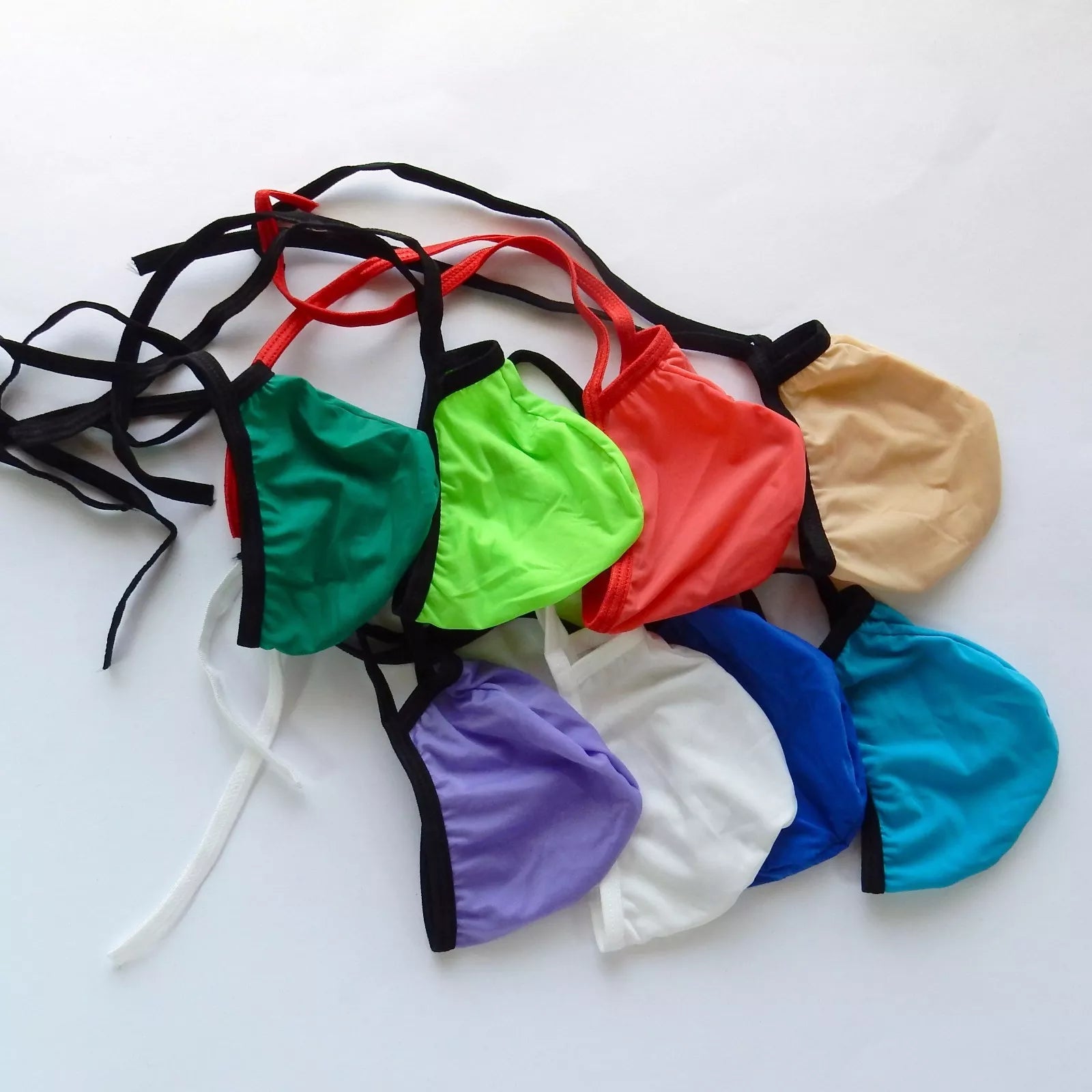 Men's Erotic Tricot Cock Sock Thong - JJT005 - YDressup