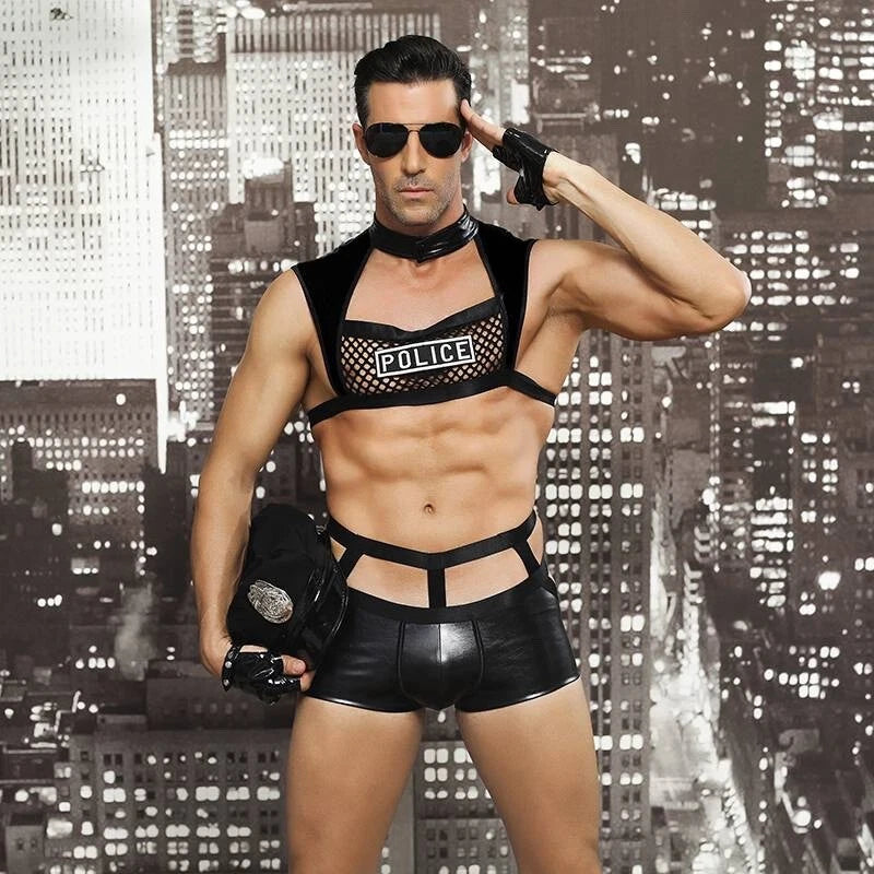 Sexy Policeman Costume - ZF014 - YDressup