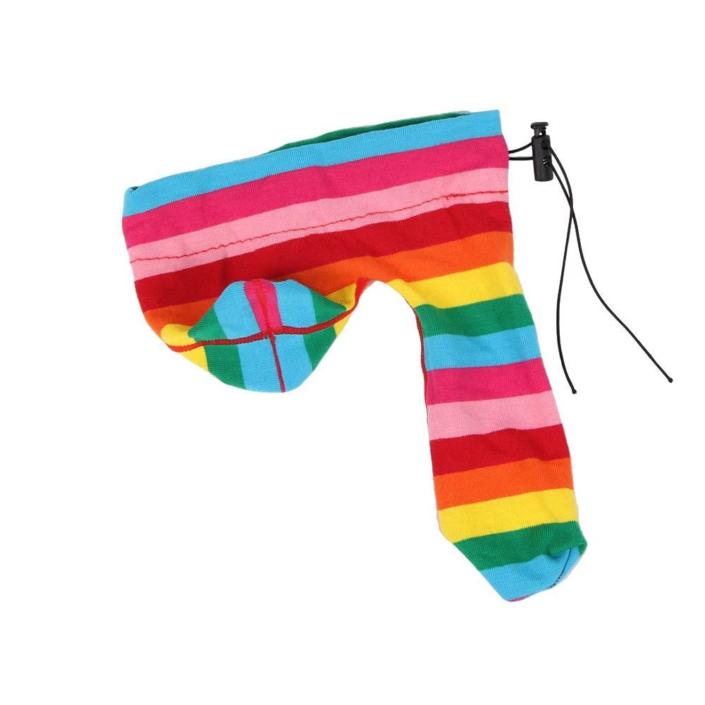 Men’s Rainbow Drawstring Cock Sock - JJT017 - YDressup
