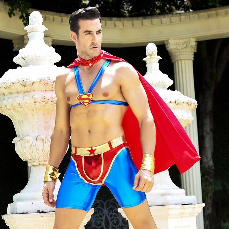 Men's Sexy Superhero Costume - ZF018 - YDressup