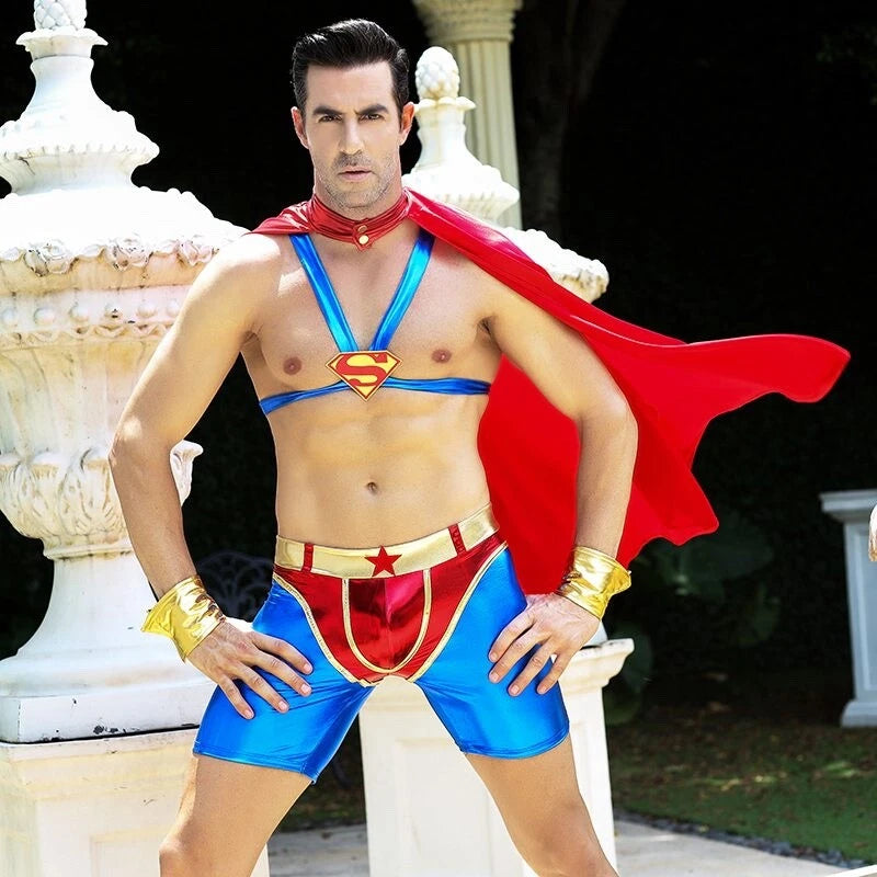 Men's Sexy Superhero Costume - ZF018 - YDressup