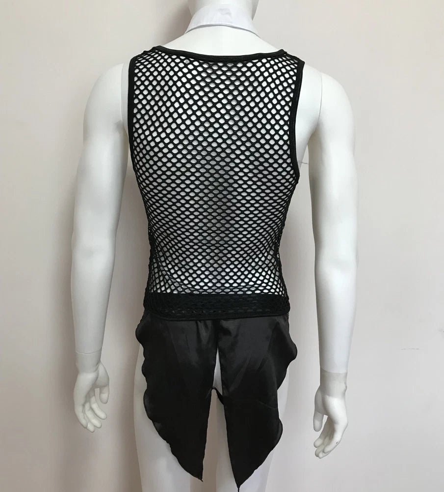 Men’s Erotic Waiter Cosplay Lingerie Set - ZF027 - YDressup