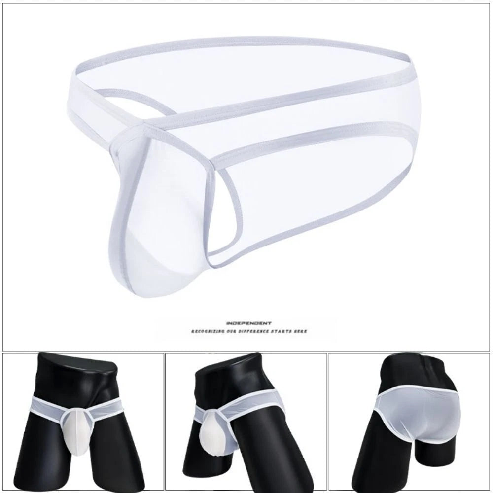 Men's Ultra-thin Transparent Sexy Briefs - SJK060