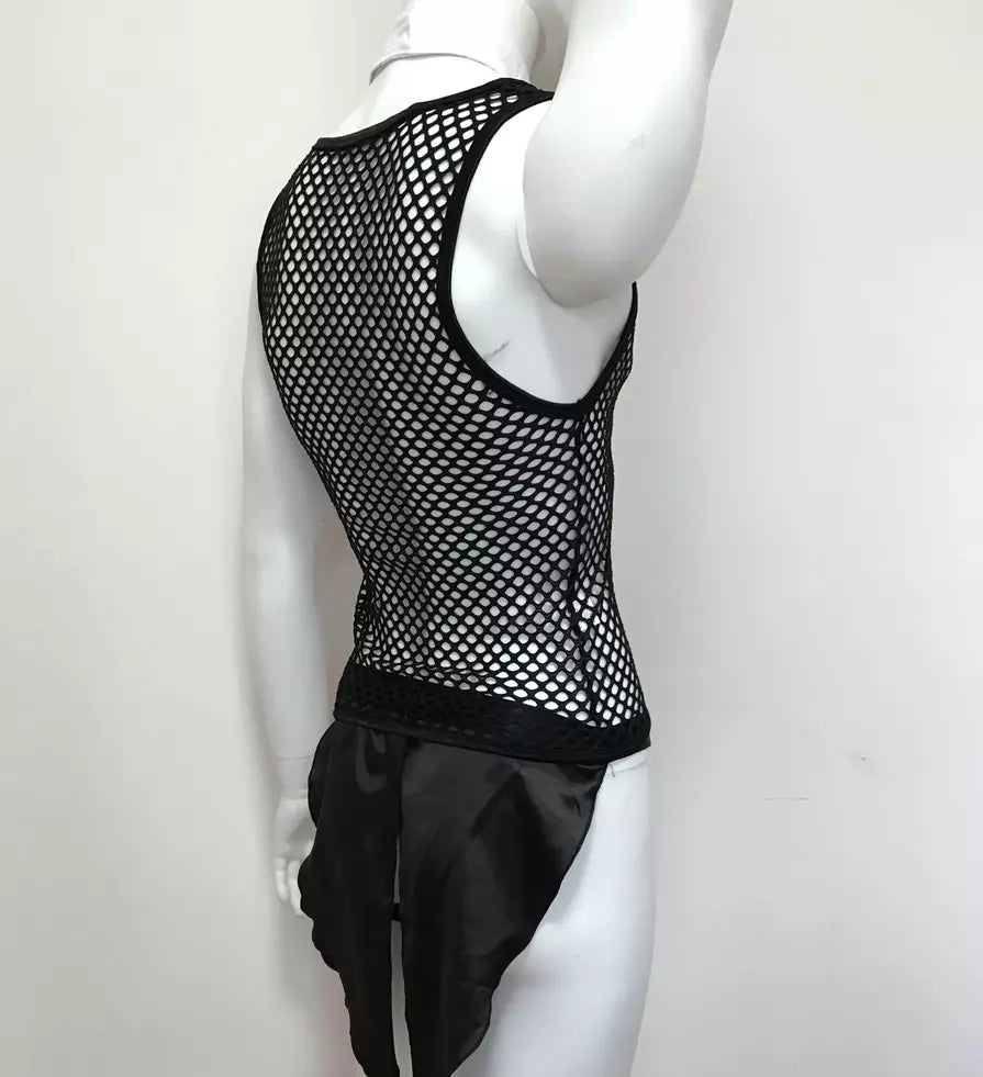 Men’s Erotic Waiter Cosplay Lingerie Set - ZF027 - YDressup