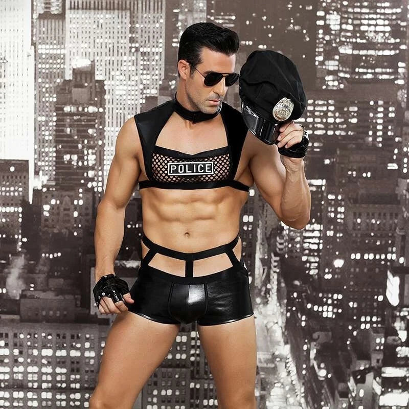 Sexy Policeman Costume - ZF014 - YDressup