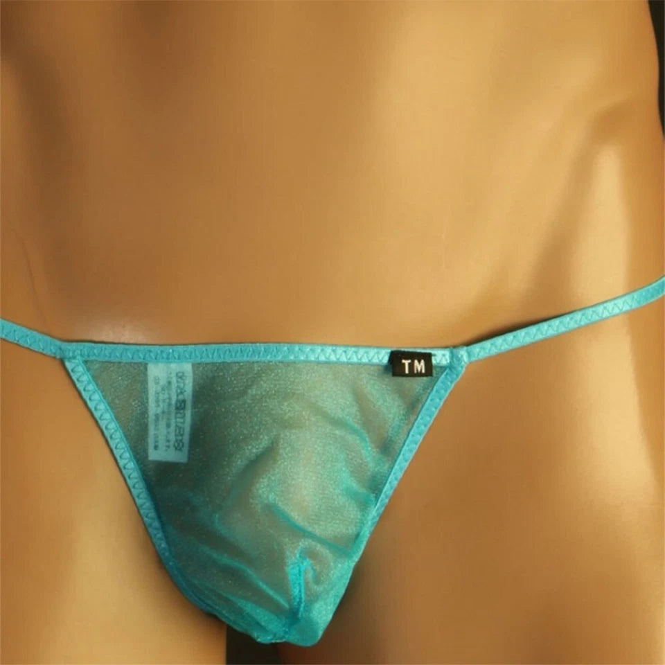 Men's T-String Thong - Airflow See-Through Mesh - GZK006