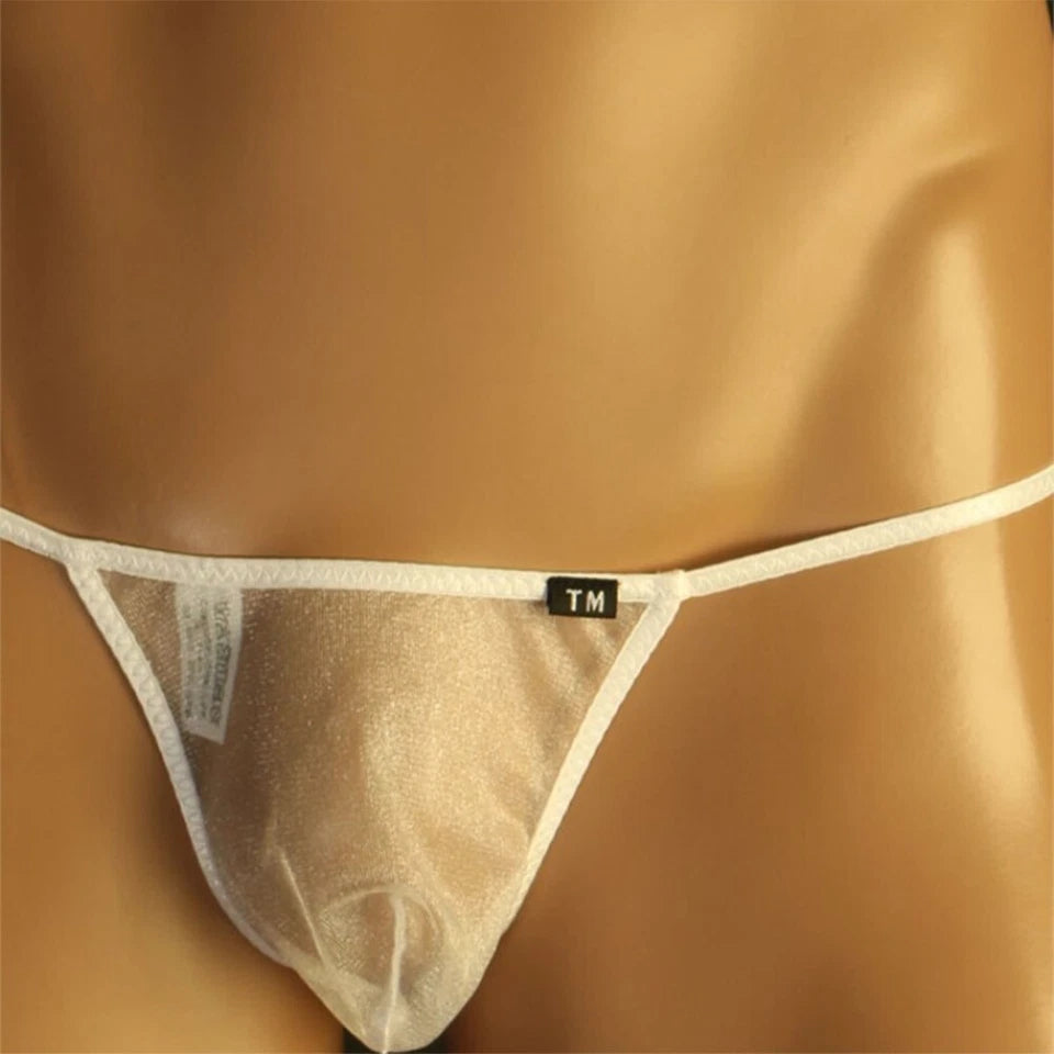 Men's T-String Thong - Airflow See-Through Mesh - GZK006