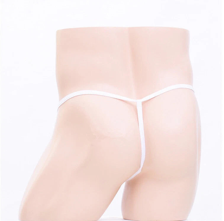 Men’s Beads O-Ring G-String Thong Underwear - GZK037